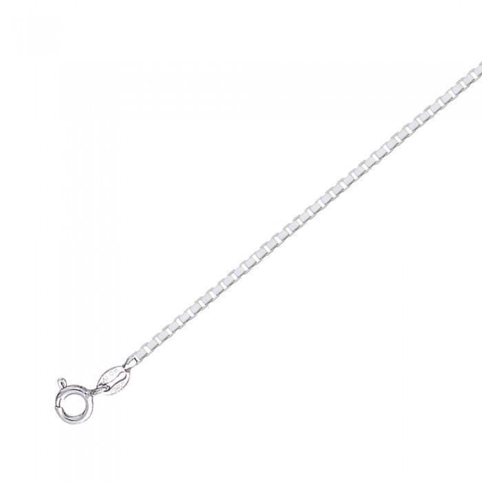 Box Sterling Silver Chain CH2241