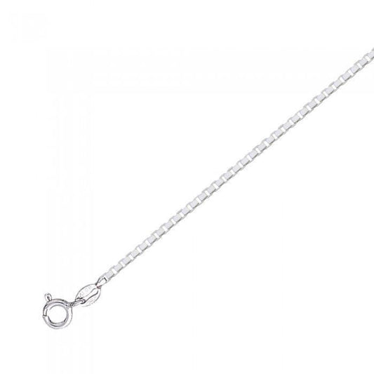 Box Sterling Silver Chain CH2241