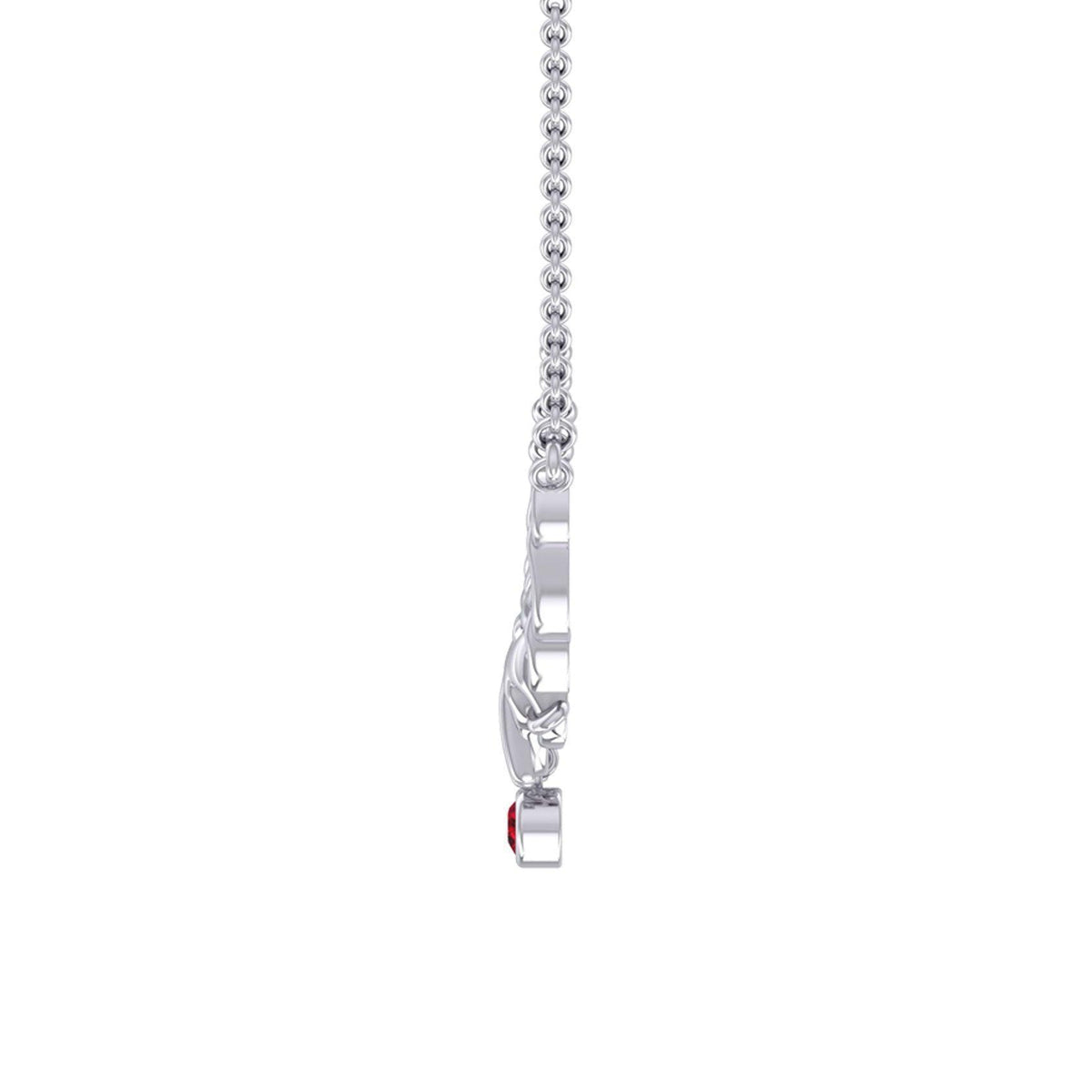 Celtic Knotwork Japanese Ayatori Love Silver Necklace MNC555