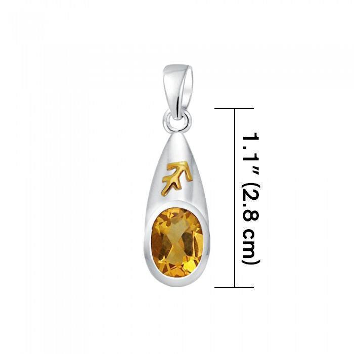 Sagittarius Pendant MPD820