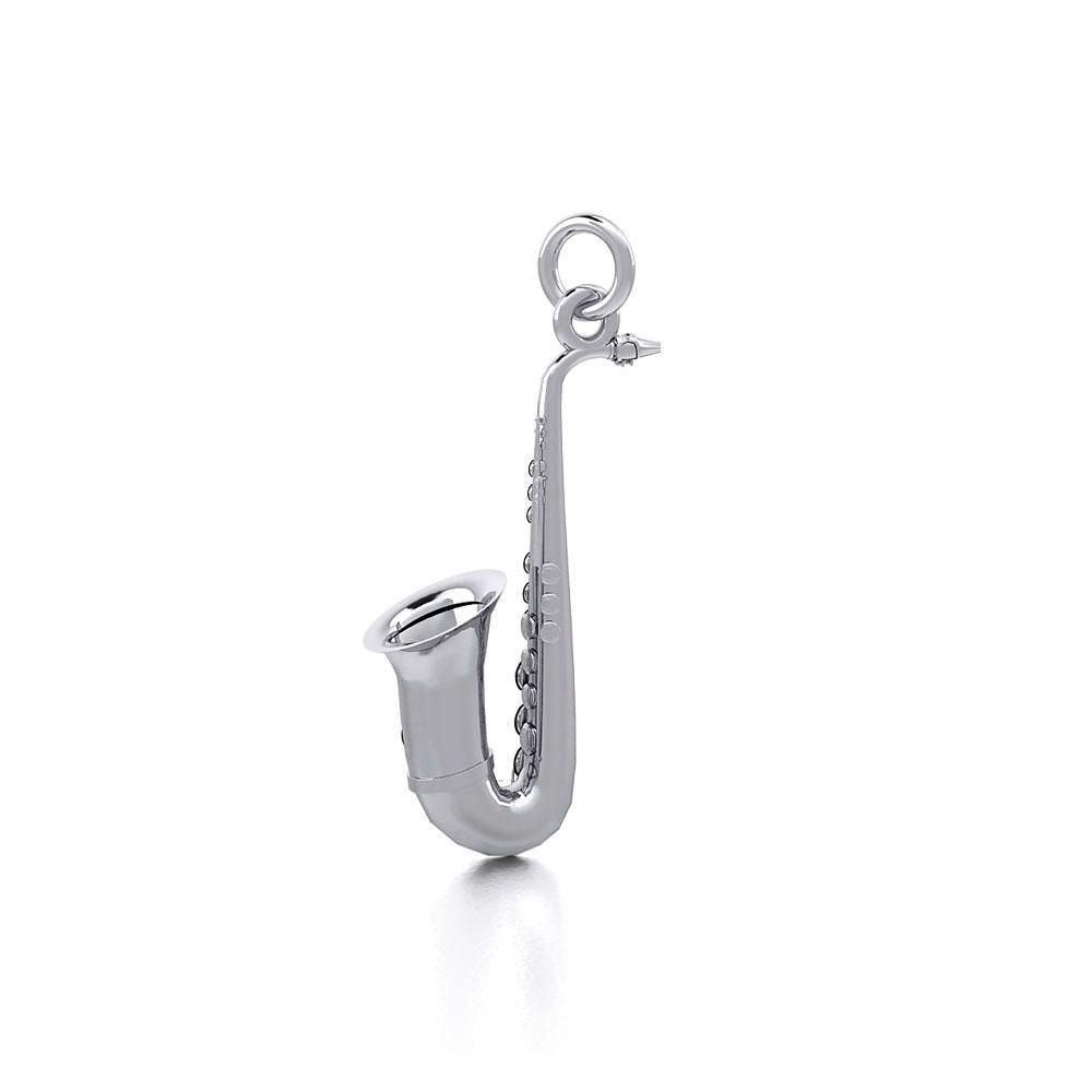 Saxophone Silver Charm SC517