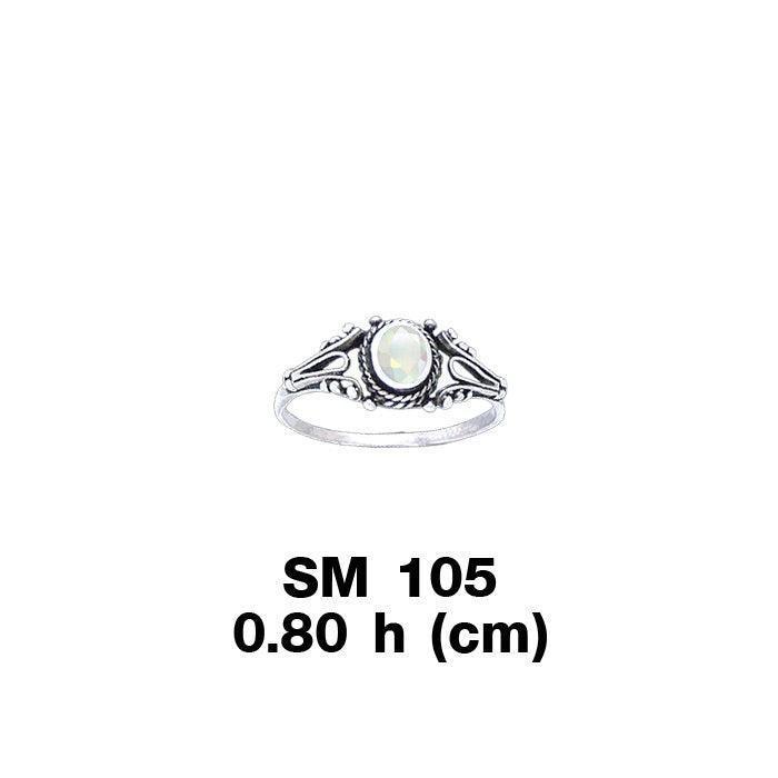 Gemstone & Silver Ring SM105