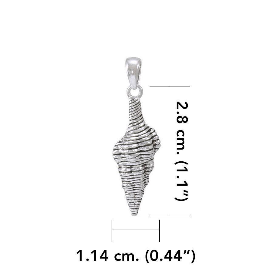 Seashell Sterling Silver Pendant SP010