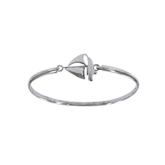 Sail Boat Spring Lock Bracelet TBA172