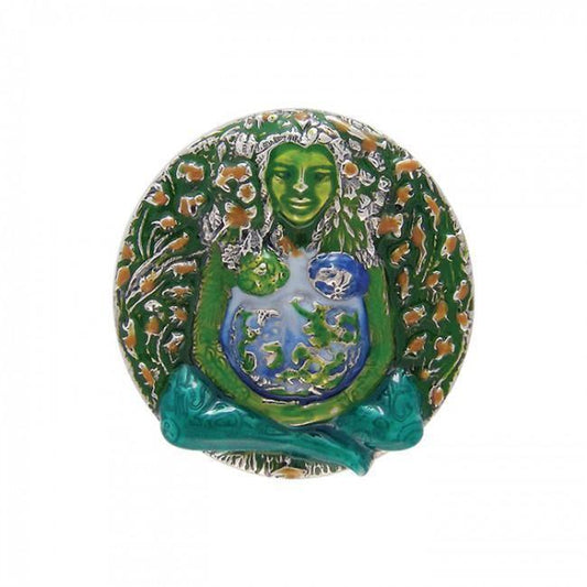 Oberon Zell Gaia Silver Pin TBC034