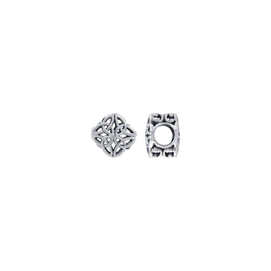 Celtic Knotwork Sterling Silver Bead TBD184*