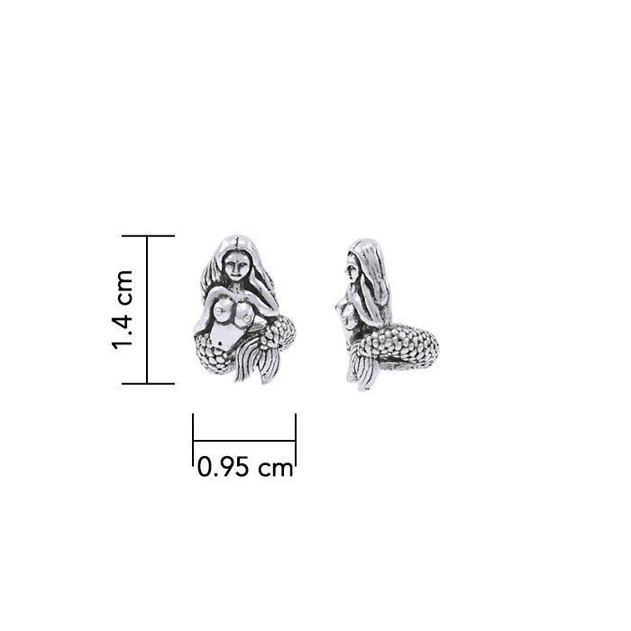 Sea Mermaid Sterling Silver Bead TBD190