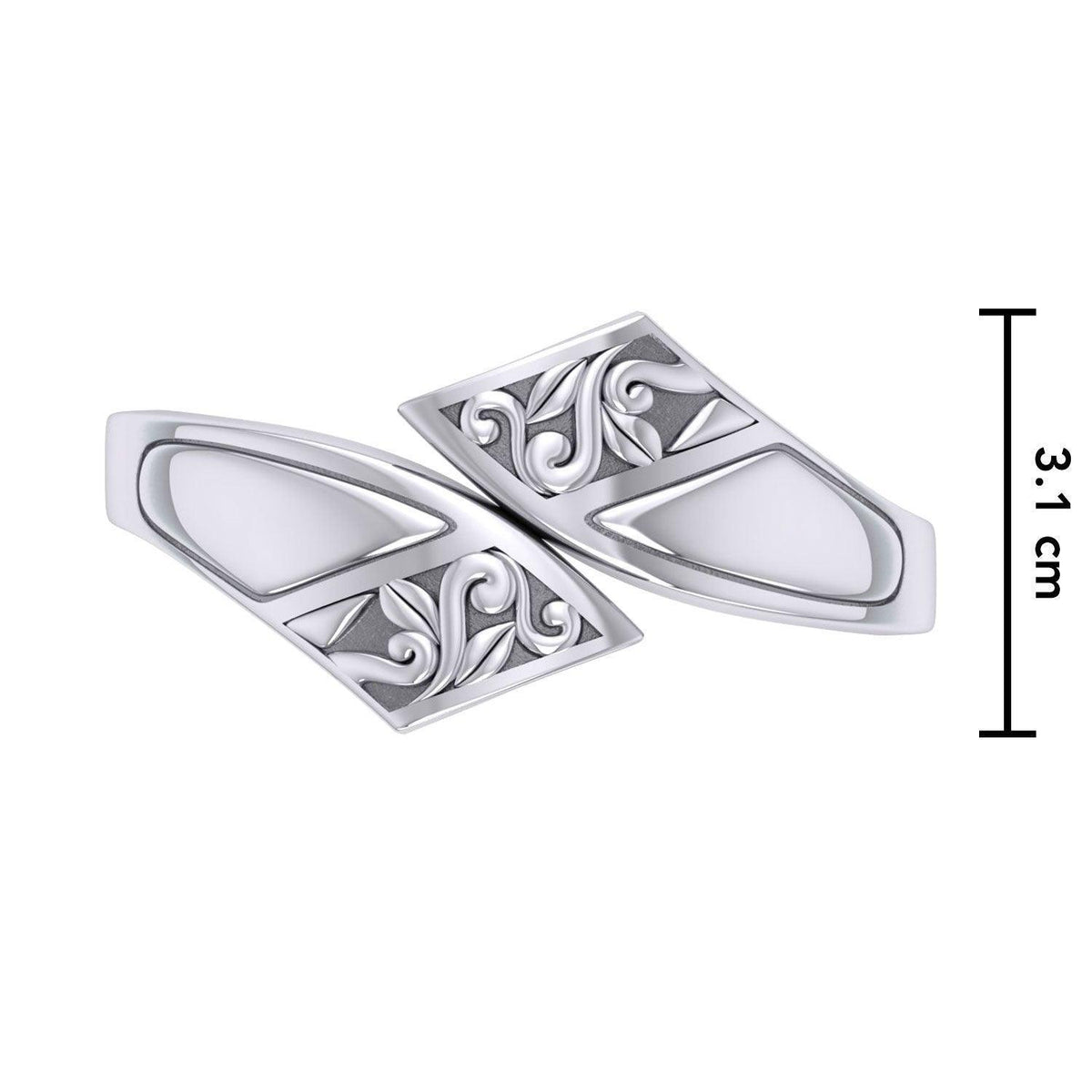 Forever’s enough ~ Celtic Knotwork Sterling Silver Cuff Bracelet TBG441