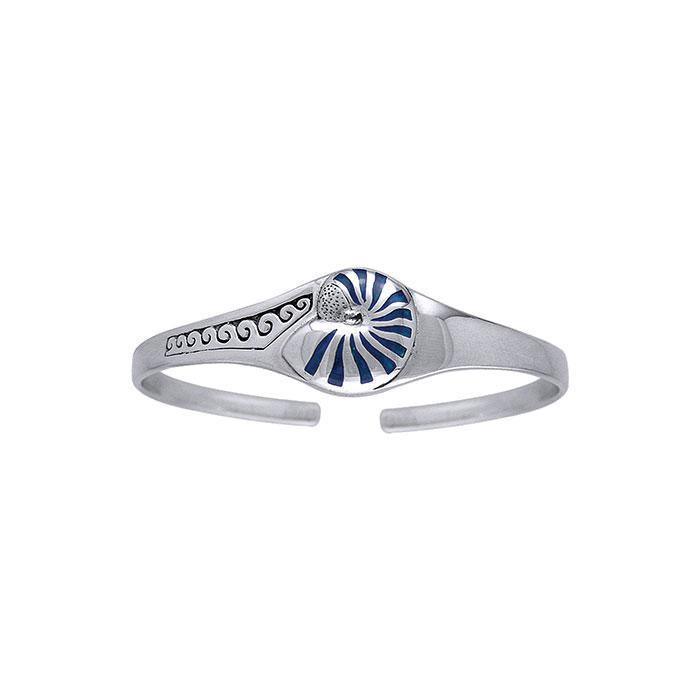 The Nautilus - Symbol of Life - Cuff Bracelet TBG714