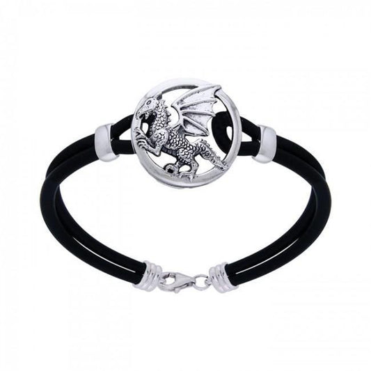 Dragon Leather Cord Bracelet TBL198