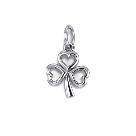 Shamrock Silver Charm TC172