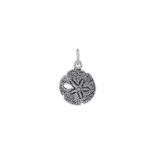 Tokens of the shore ~ Sterling Silver Jewelry Sand Dollar Charm TC216