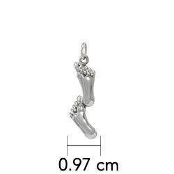 Footprints Charm TC554
