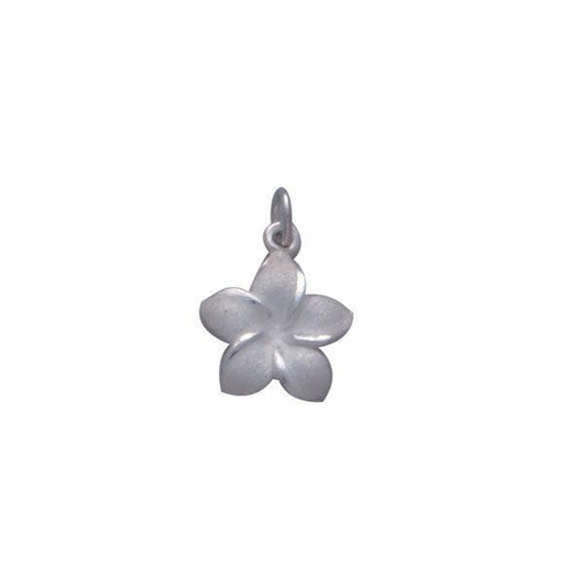 Plumeria - Hawaii National Flower Silver ฺCharm TC904