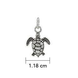 Sea Turtle Silver Charm TC906