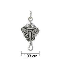 Japanese Ray Silver Charm TC972
