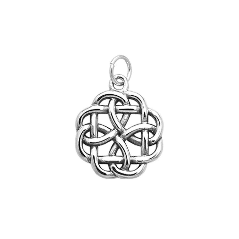 Celtic Knotwork Silver Charm TCM025