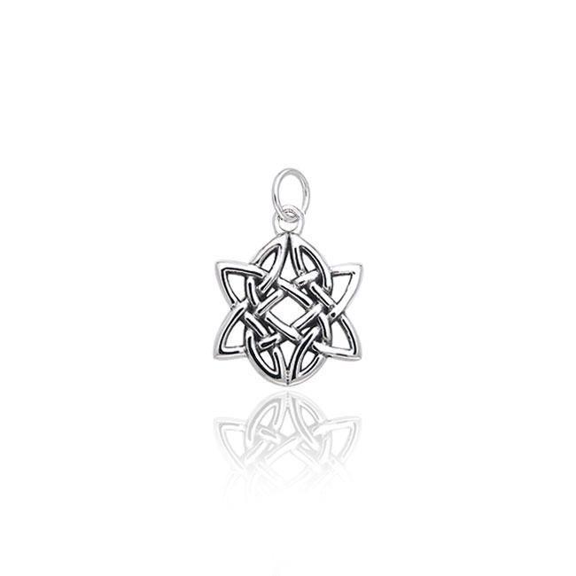 Celtic Knotwork Silver Charm TCM026