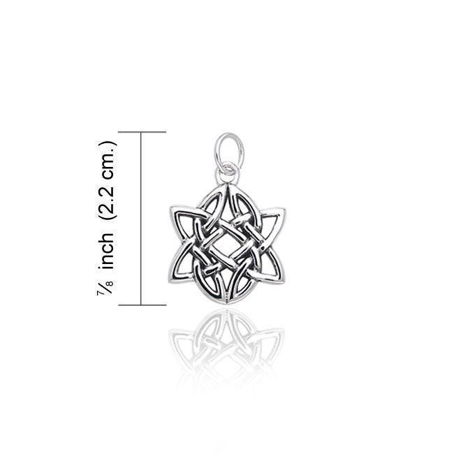 Celtic Knotwork Silver Charm TCM026