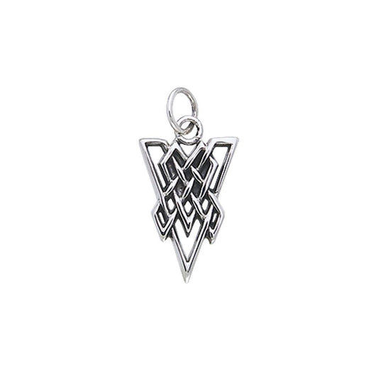 Celtic Knotwork Silver Charm TCM028