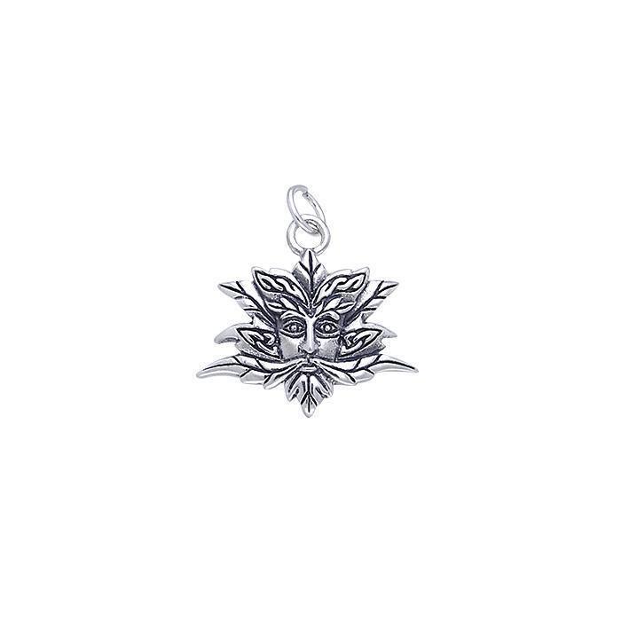 A subtle reminder of nature’s power ~ Sterling Silver Green Man Charm TCM035