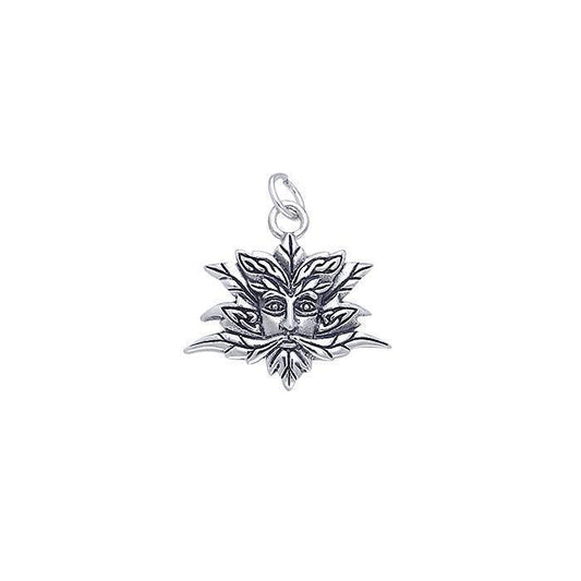 A subtle reminder of nature’s power ~ Sterling Silver Green Man Charm TCM035