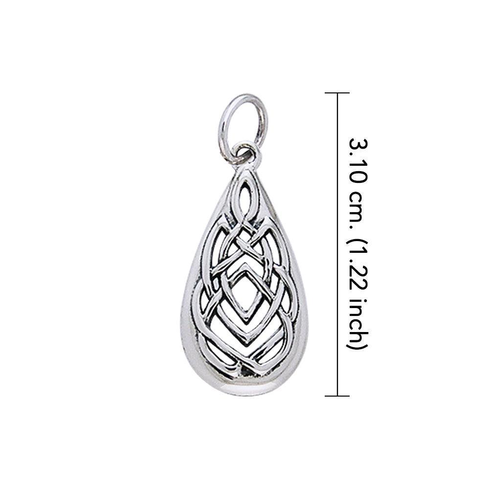 Celtic Knotwork Silver Charm TCM103