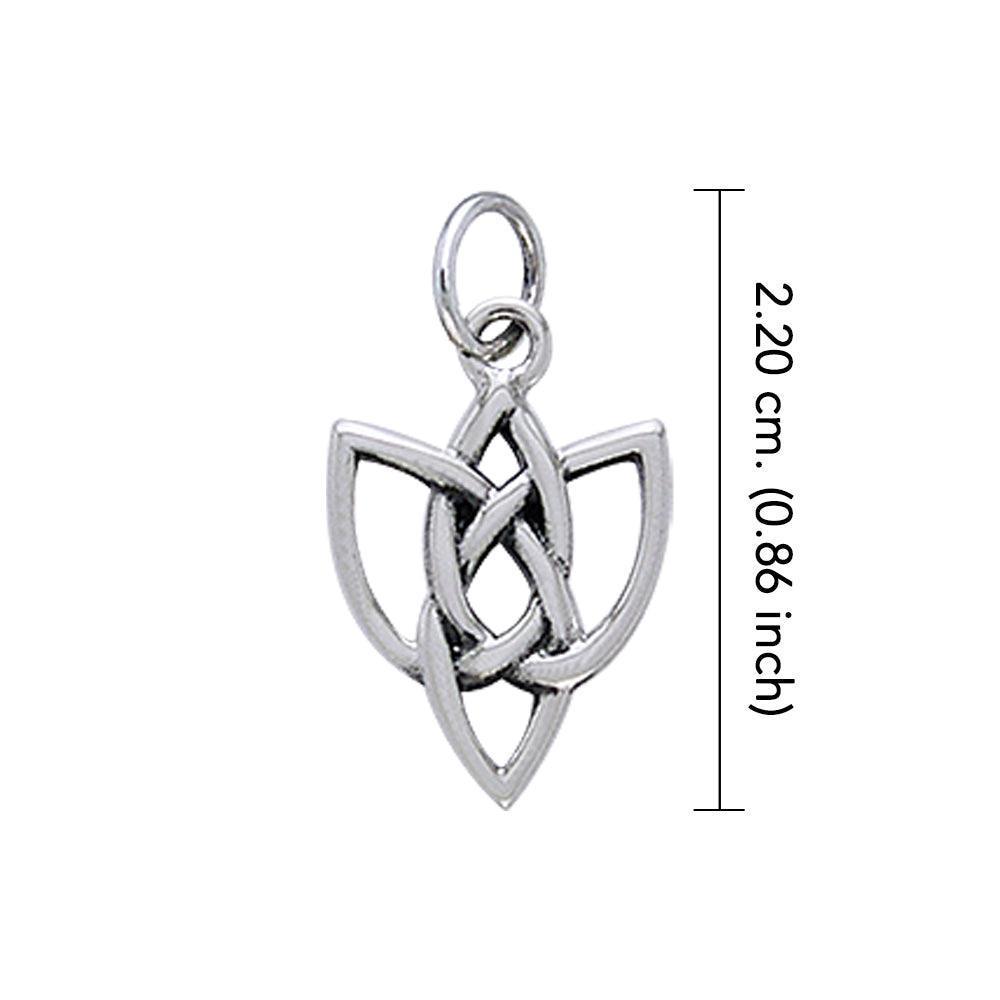 Celtic Knotwork Silver Charm TCM104