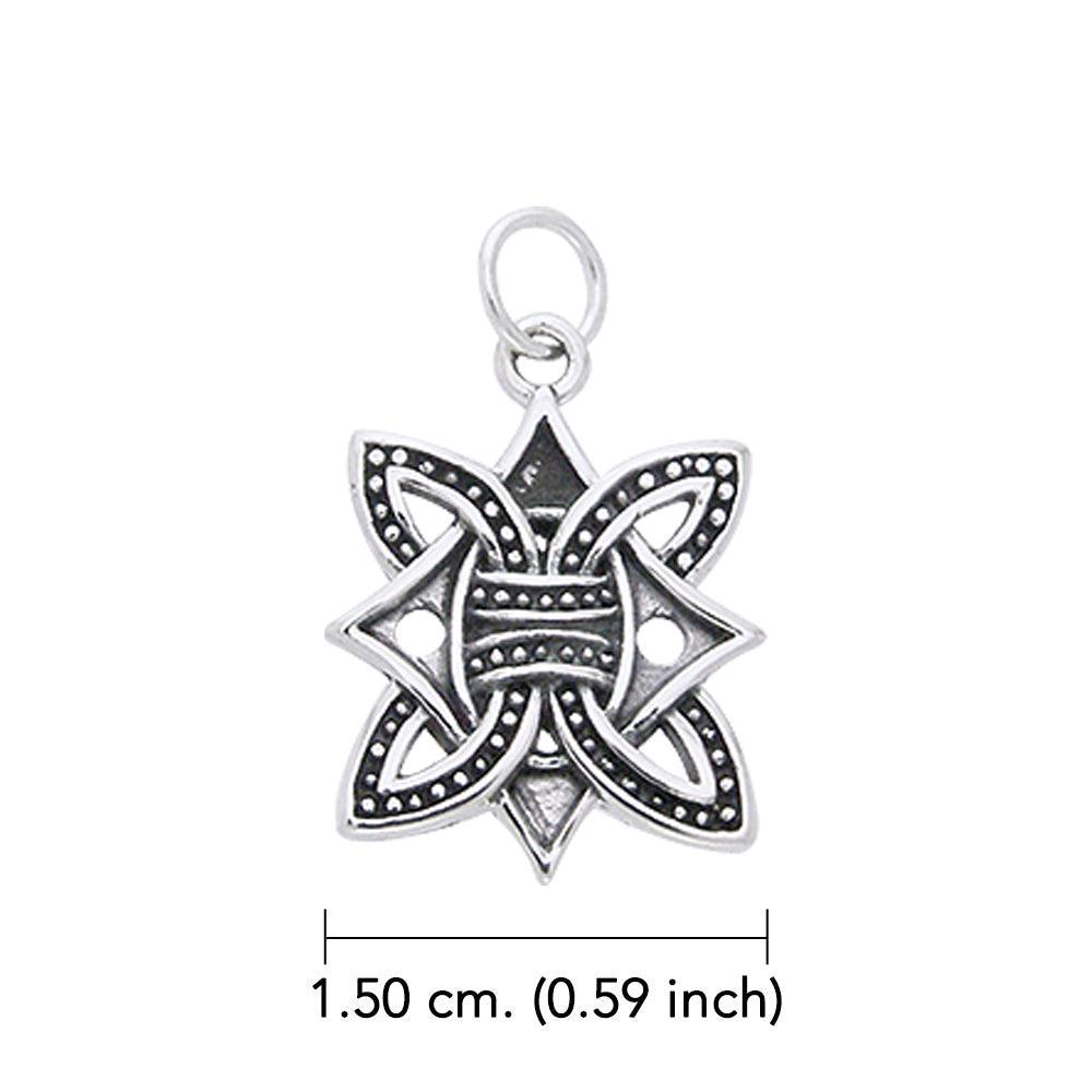 Borre Knot Silver Charm TCM145 - peterstone.dropshipping