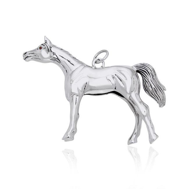 Arabian Horse Silver Charm TCM175