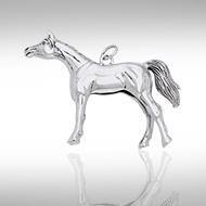 Arabian Horse Silver Charm TCM175