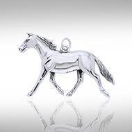 Palouse Horse Silver Charm TCM176