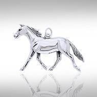 Palouse Horse Silver Charm TCM176