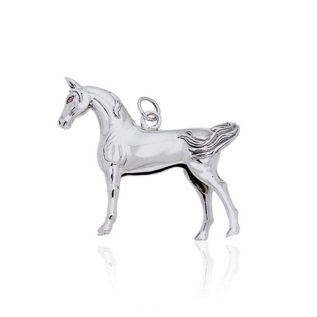 Arabian Flip Tail Silver Charm TCM178
