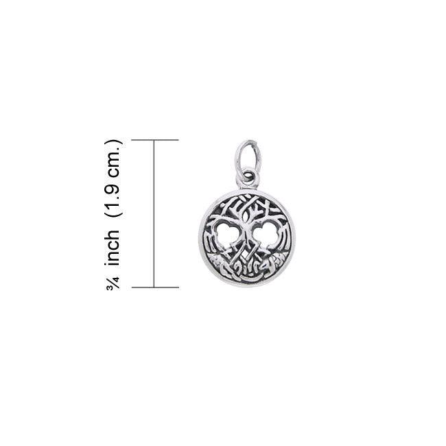 Celtic Tree of Life Silver Charm TCM314