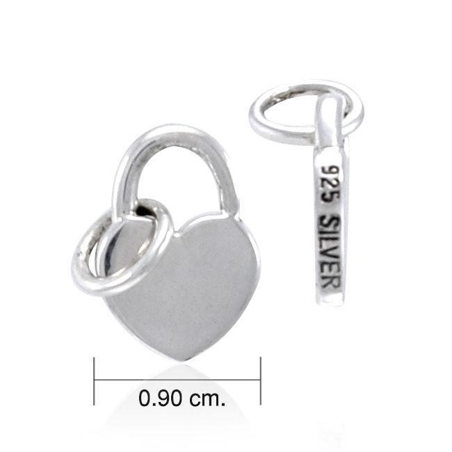 Heart Lock Charm TCM461