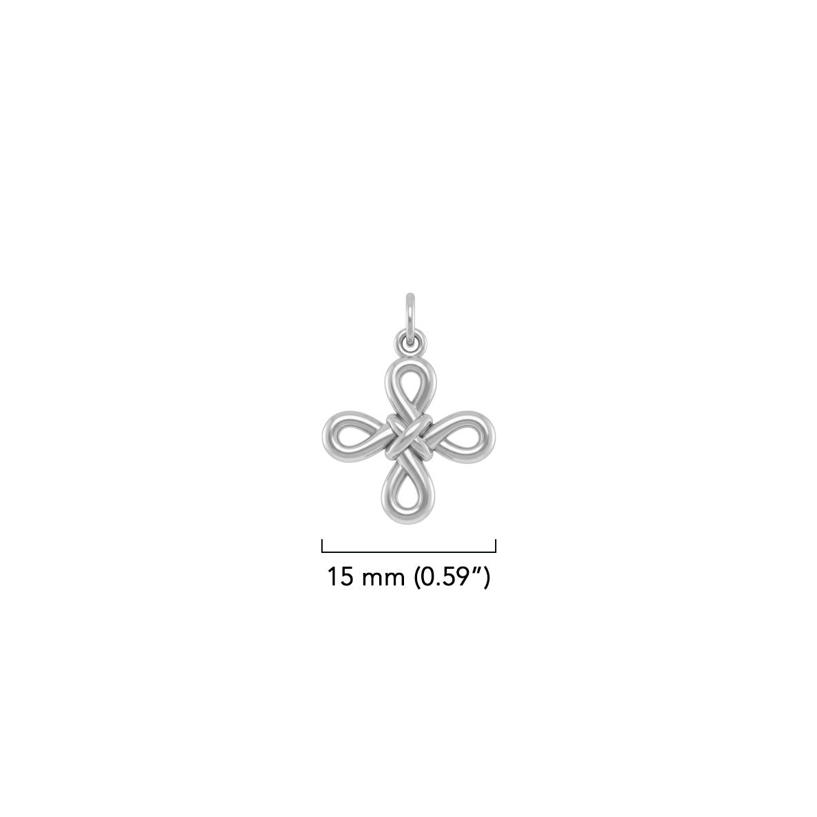 Knot Cross Sterling Silver Charm TCM625*