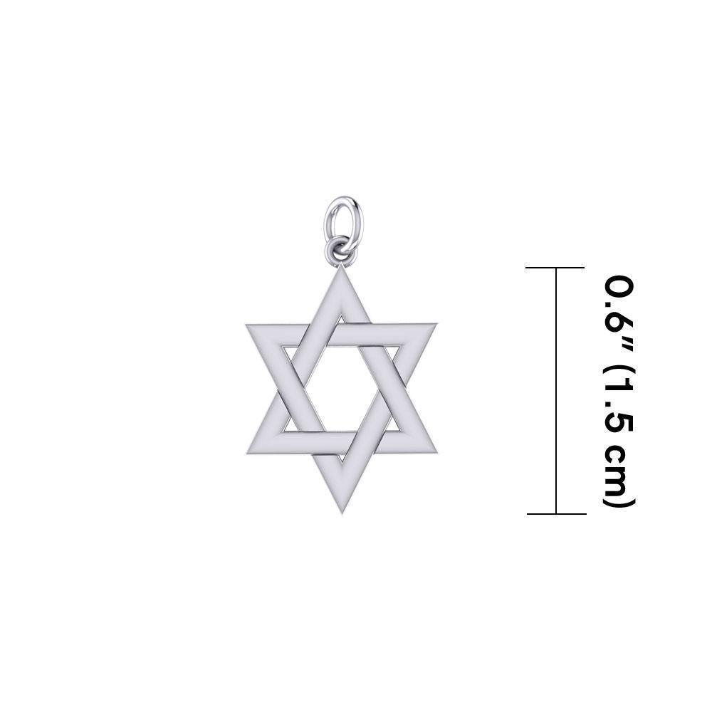 Star of David Silver Charm TCM669