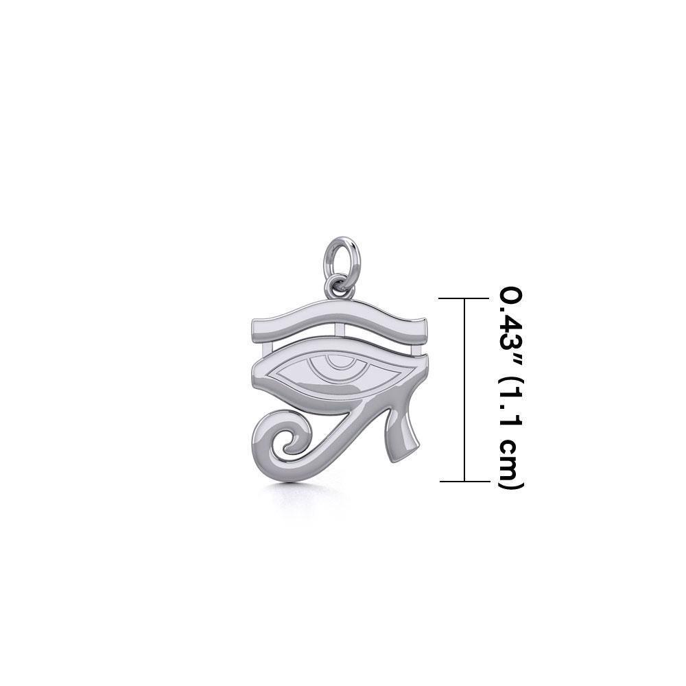 Beyond the symbolism of the Eye of Horus Silver Charm TCM671