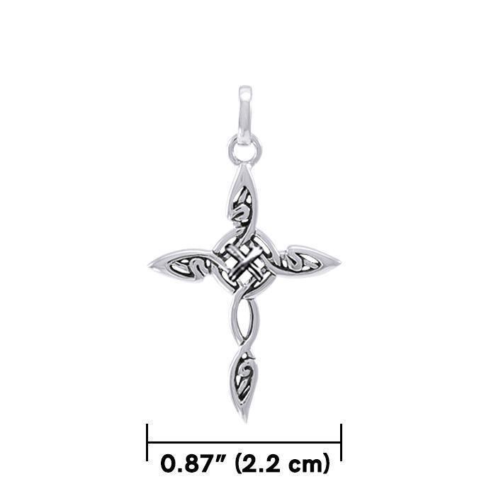 Fantastic Celtic Cross Silver Charm TCM678