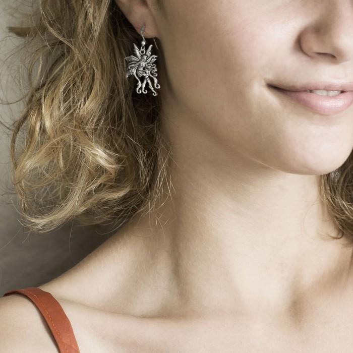 Vines Fairy Silver Earrings TE2664
