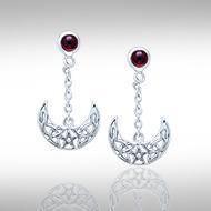 Blue Moon The Star Moon Earrings TE2909