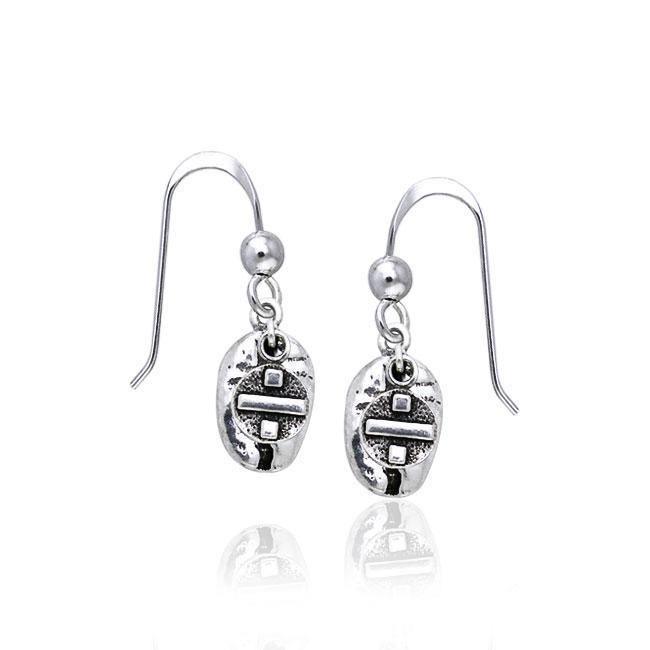 Divided by Coffee Bean Earrings TE610