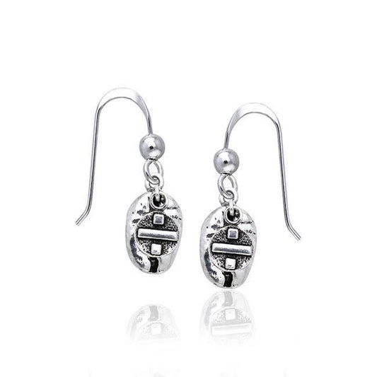 Divided by Coffee Bean Earrings TE610