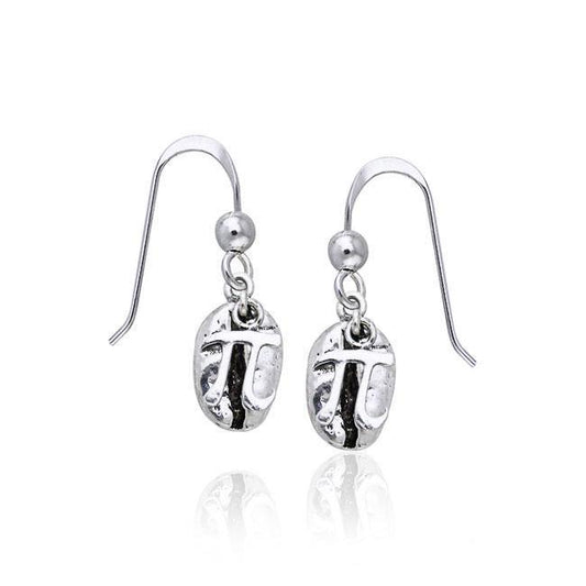 π Coffee Bean Earrings TE613