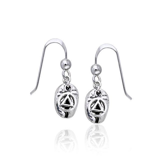 Recovery Coffee Bean Earrings TE618