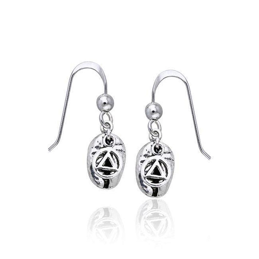 Recovery Coffee Bean Earrings TE618