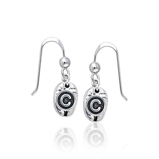 © Coffee Bean Earrings TE621
