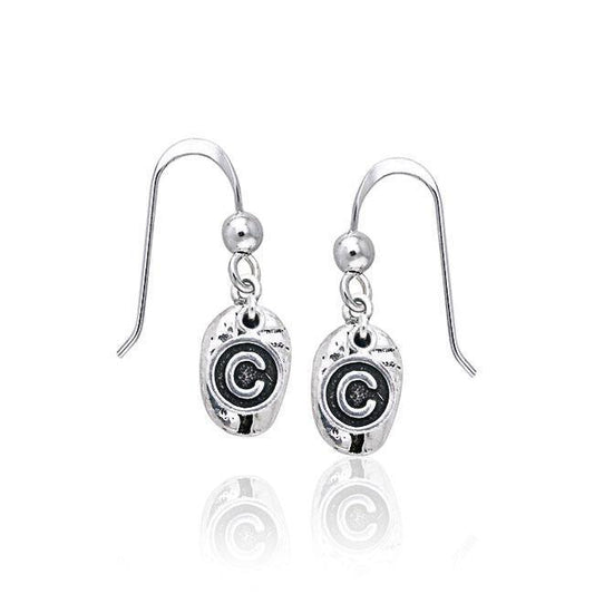 © Coffee Bean Earrings TE621