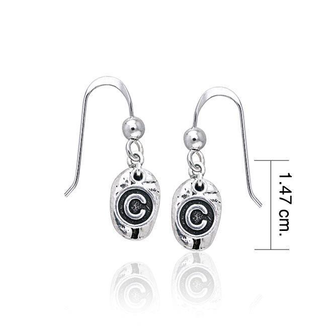 © Coffee Bean Earrings TE621